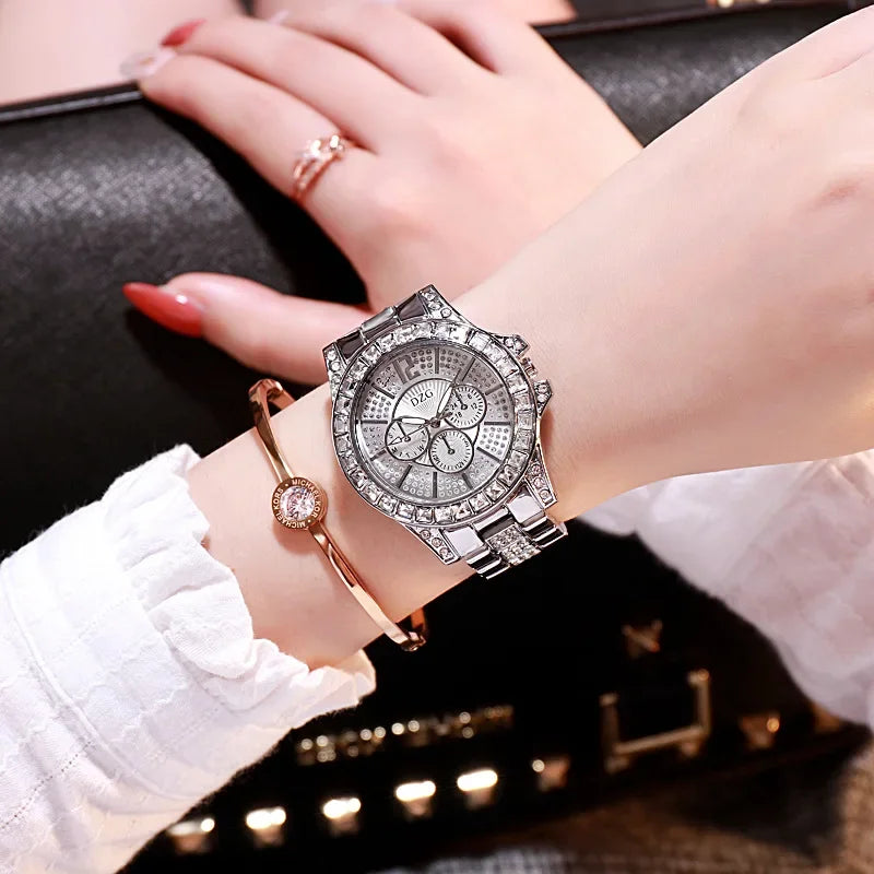 Women's Pink Watch - Luxury Quartz Wristwatch