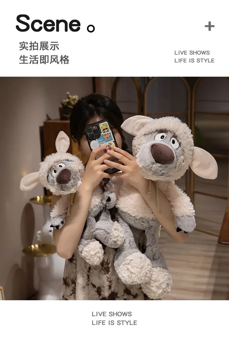 Wolf in Sheep's Clothing Plush - 35cm PP Cotton Sleep Pillow