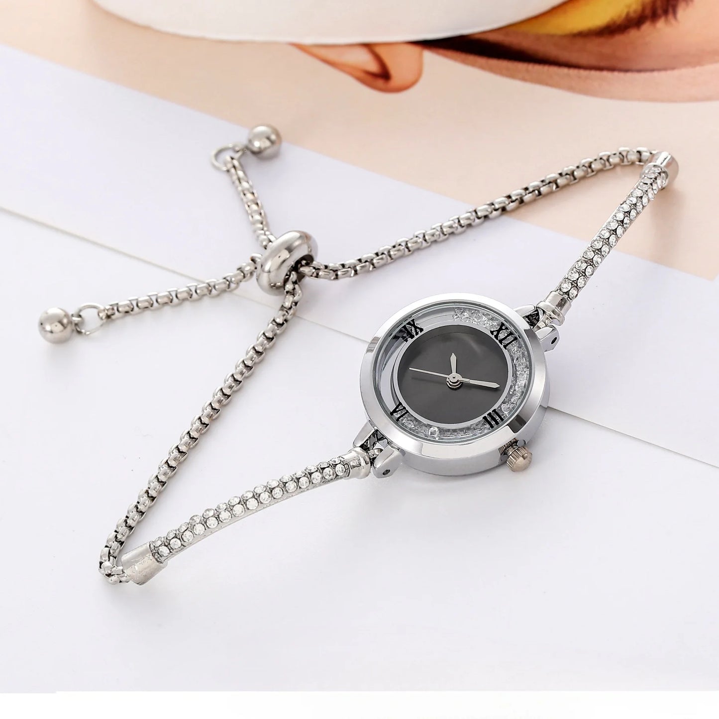 Women's Stainless Steel Watch - Luxury Dress Watch