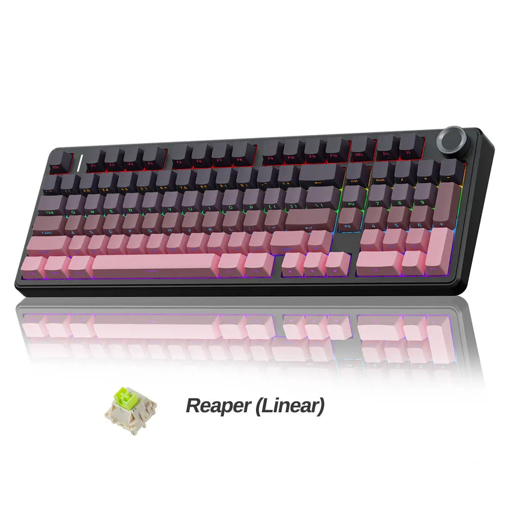 AULA F99PRO Wireless Mechanical Keyboard - Gasket Mount, Hot-Swap, 8000mAh