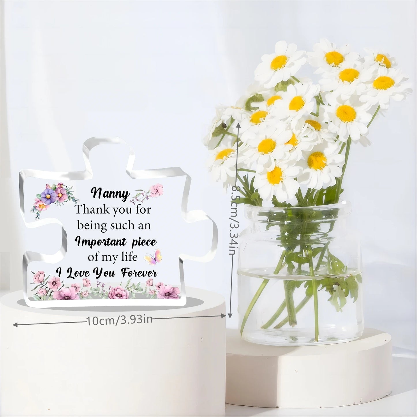 Nana Puzzle Plaque – Acrylic Sign, Nanny/Nan Gift for Mother's Day & Birthday