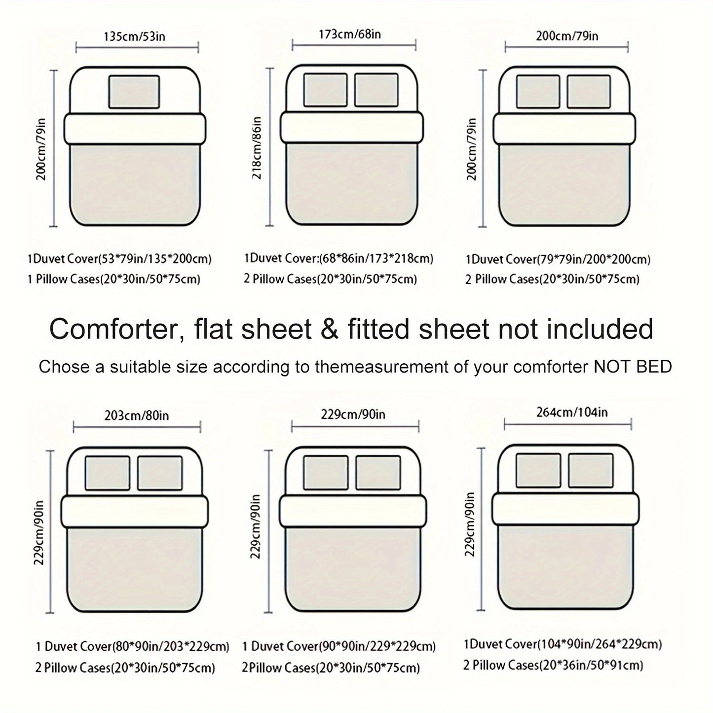 Western Tribe Wolf Duvet Cover Set - 2/3pcs, Soft, King Size, Animal Print, All-Season