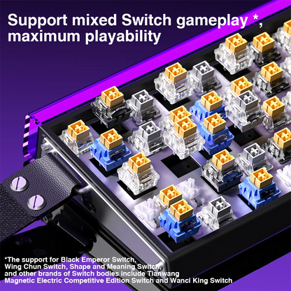 AULA HERO 68HE Magnetic Switch Keyboard - Rapid Trigger, 8K, Hot-Swap, RGB