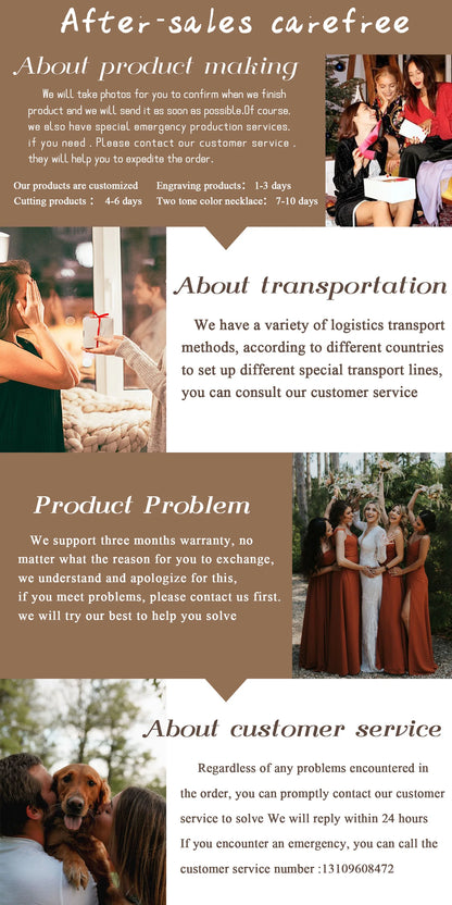 Eternal Rose Box with Custom Envelope Necklace Gift Set