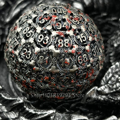Metal D100 Dice Holder & Tray – Cthulhu DnD Design