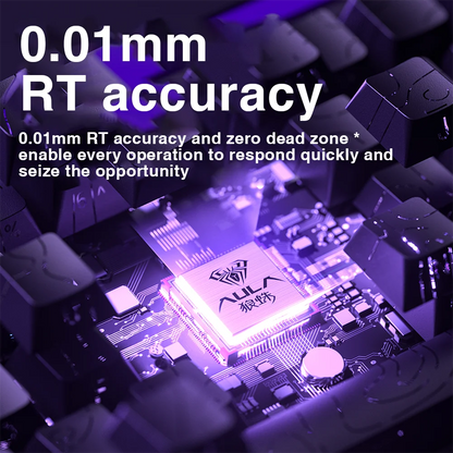 AULA HERO 68HE Magnetic Switch Keyboard - Rapid Trigger, 8K, Hot-Swap, RGB