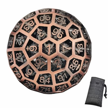 Metal D100 Dice Holder & Tray – Cthulhu DnD Design