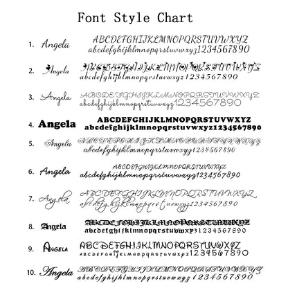 Eternal Rose Box with Custom Envelope Necklace Gift Set