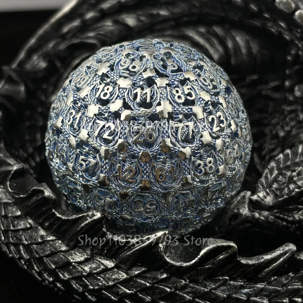 Metal D100 Dice Holder & Tray – Cthulhu DnD Design
