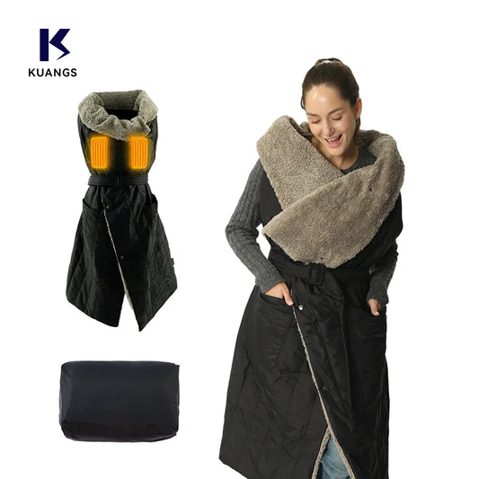 Battery Operated Heated Blanket - USB, Temperature Control