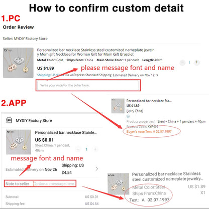 Eternal Rose Box with Custom Envelope Necklace Gift Set