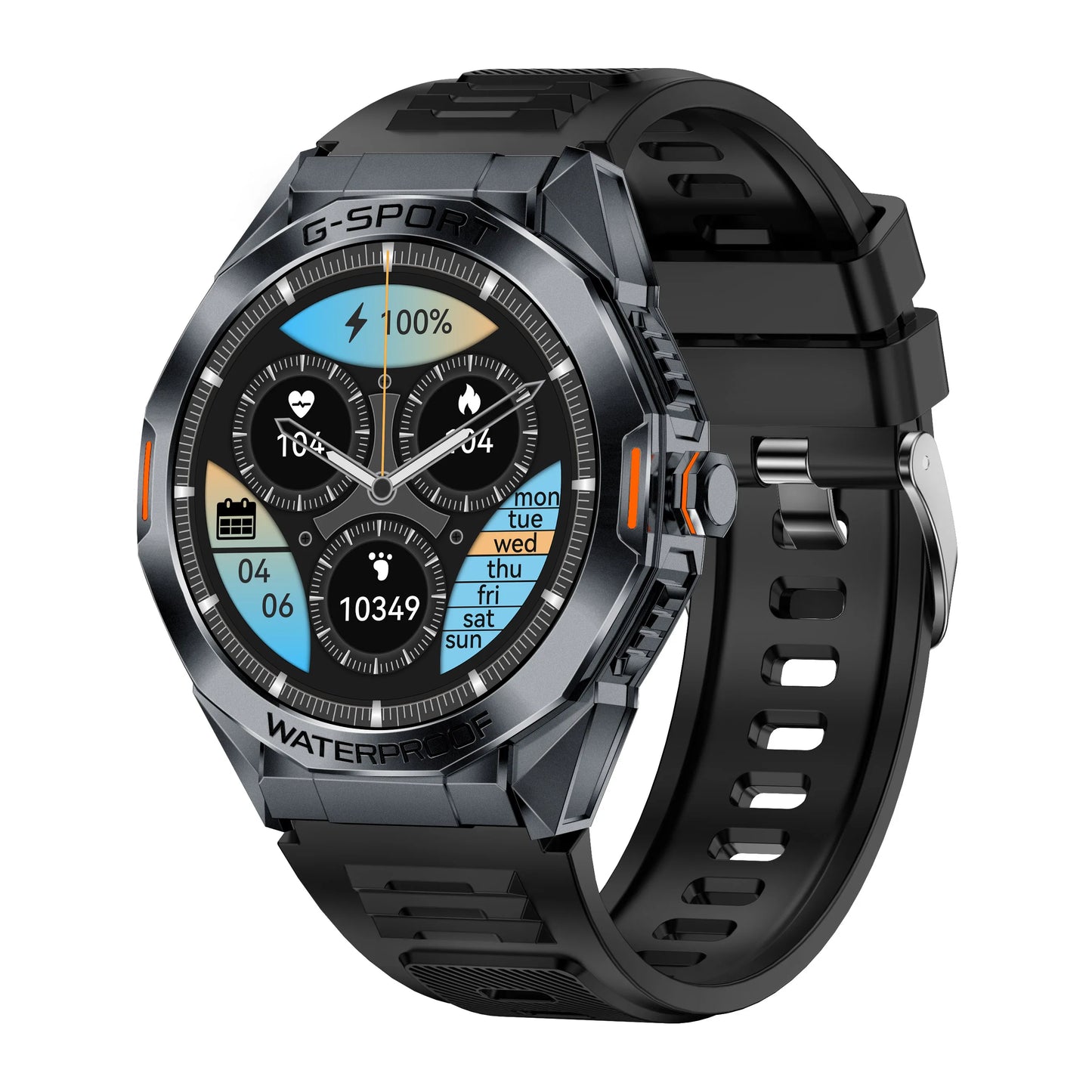 SENBONO H89 Smartwatch - 1.39" Screen, Bluetooth Call