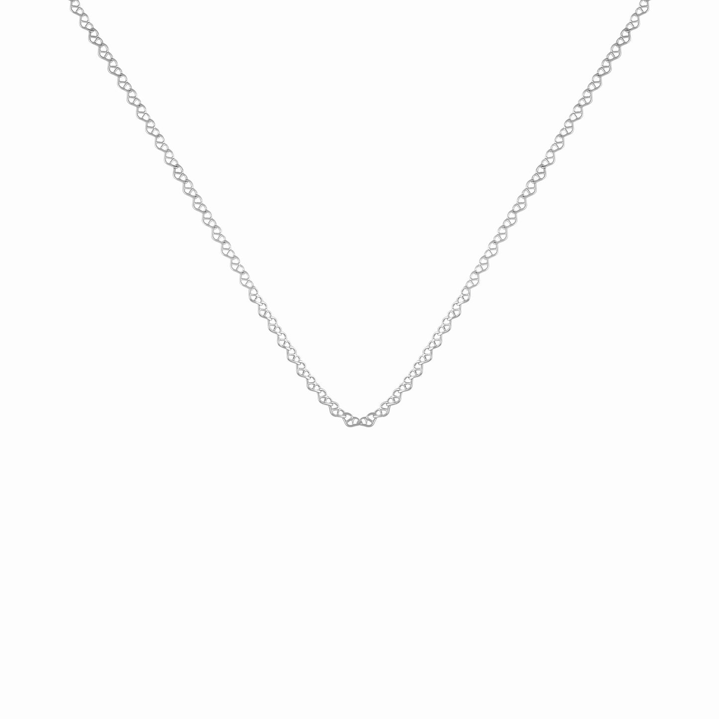 Classic Collarbone Chain Necklace - 18K Gold Plated Brass