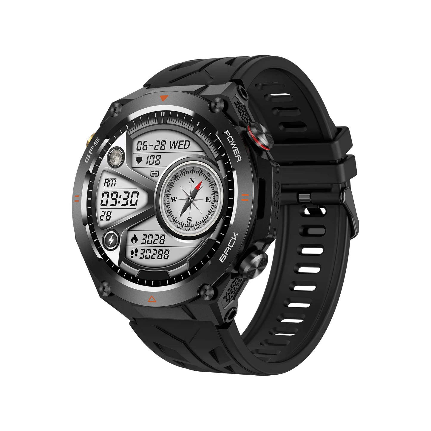 SENBONO KC82 GPS Smartwatch - 1.45" IPS, Bluetooth Call