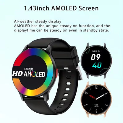 SENBONO MAX11 Smartwatch - 1.43" AMOLED, NFC, Voice