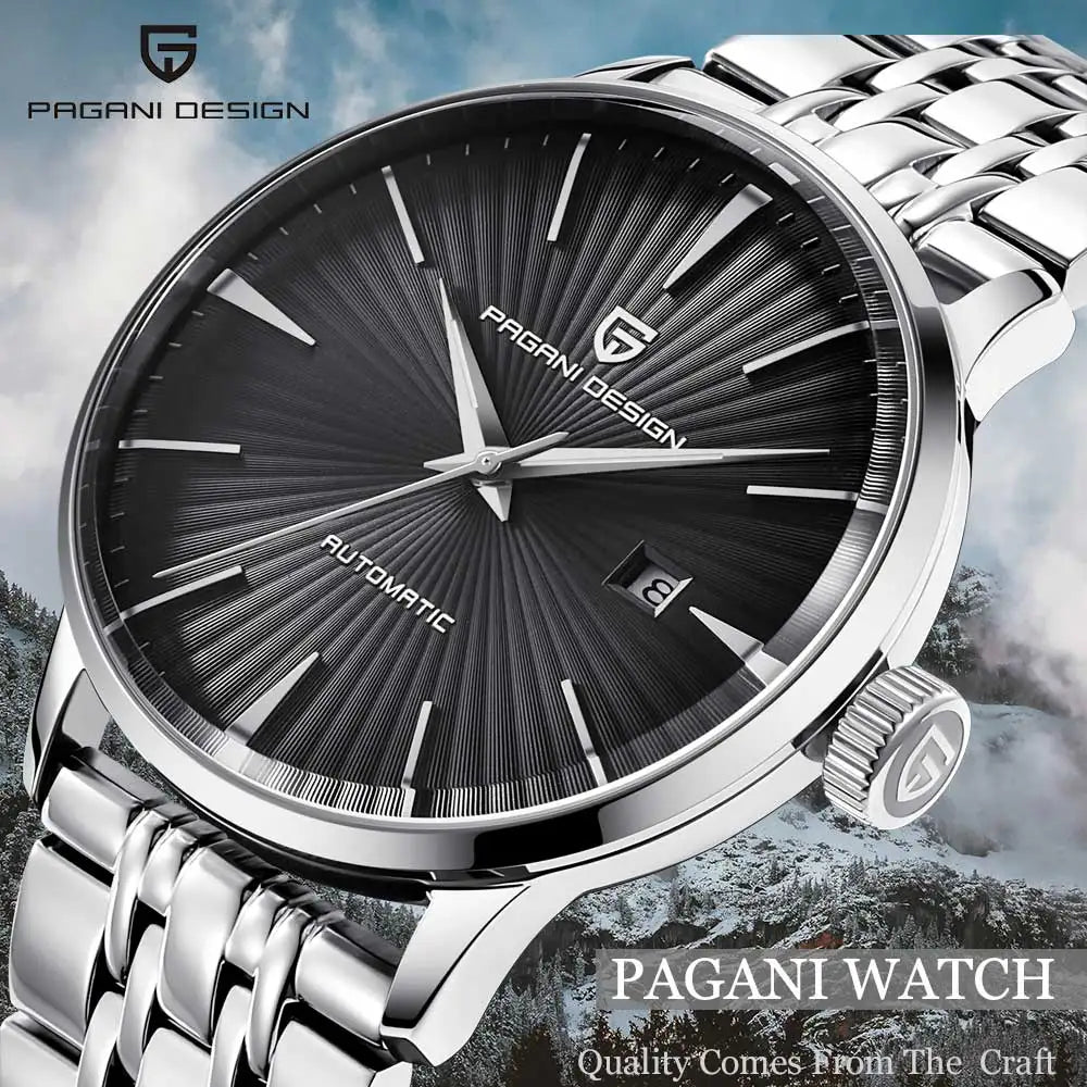 PAGANI DESIGN PD-2770 Mechanical Watch - 100M Waterproof, Automatic, Luxury