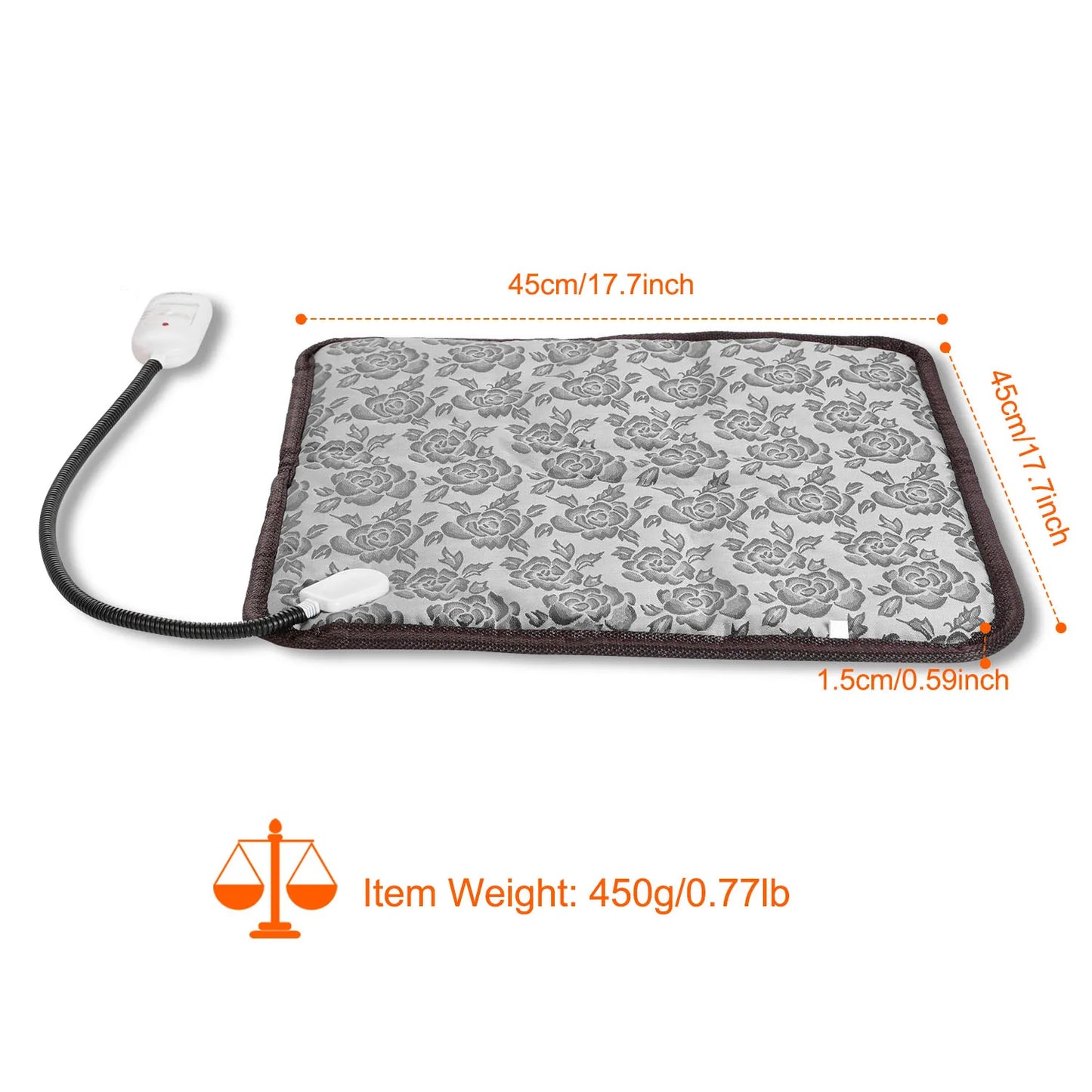 Pet Heating Pad - Waterproof, Adjustable Temperature