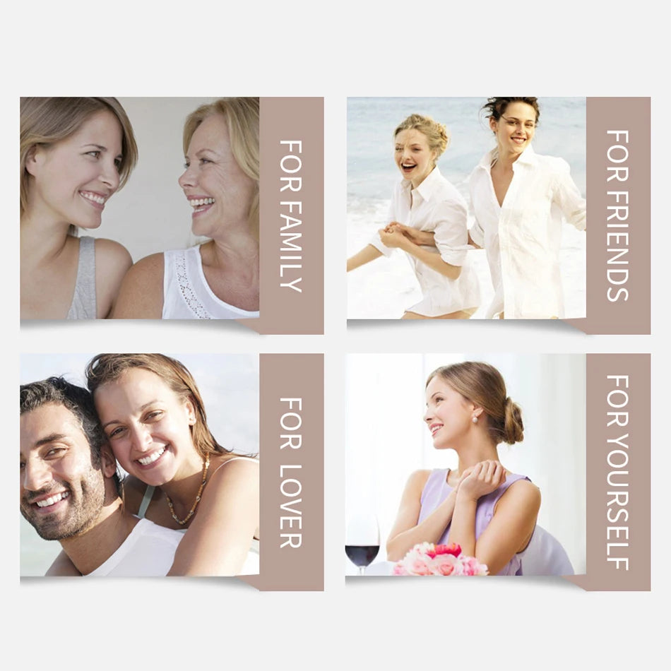 Eternal Rose Box with Custom Heart Name Necklace