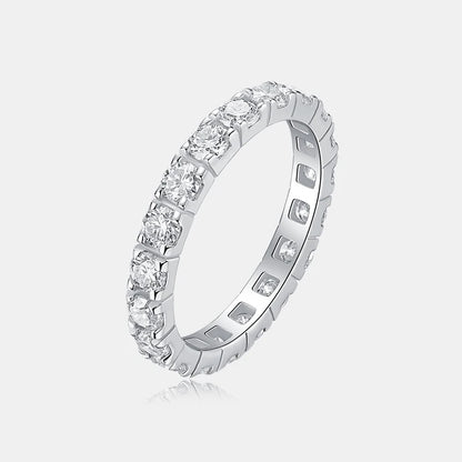 Moissanite Ring - 925 Sterling Silver