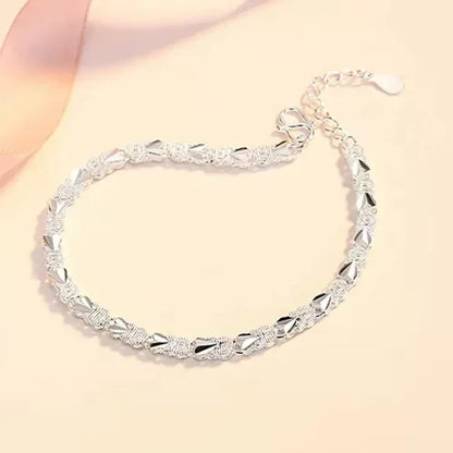 925 Sterling Silver Lucky Beads Bracelet