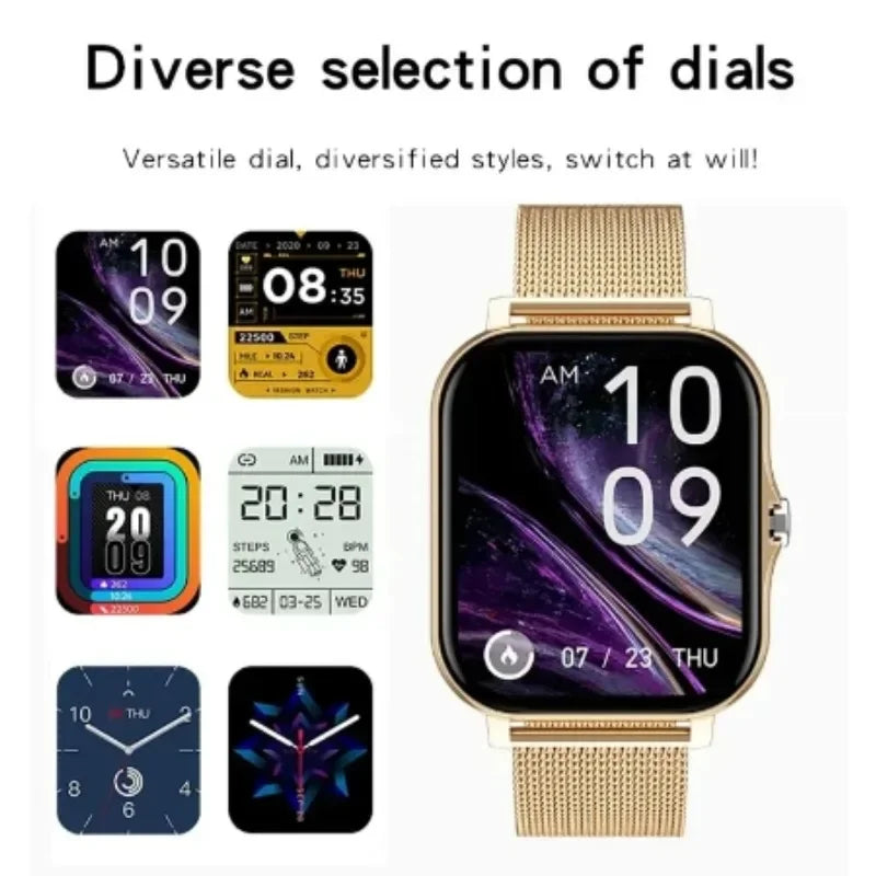 Smart Watch for Android - 1.44" Color Screen Bluetooth Call