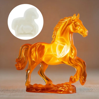 Wolf Howling Silicone Mold - Food Grade -40°C to +240°C