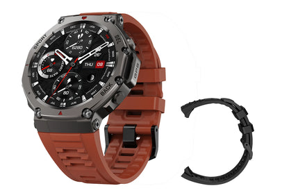 Smart Watch For T-Rex 3 GPS Smartwatch AMOLED Touch Screen 5ATM Outdoor Compass Smart Fitness Sport Monitor Men Watch ForXiaomi