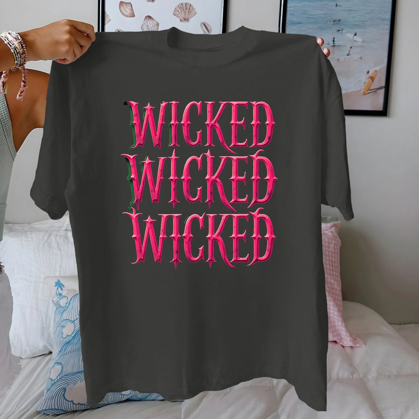 Gothic Wicked Women's T-Shirt - 100% Cotton