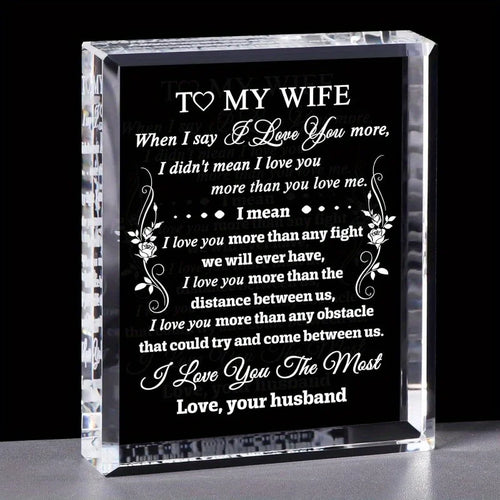 Gifts for Wife, Valentine's Day Gifts for Wife, Birthday Wedding Anniversary Christmas for My Wife Centerpieces