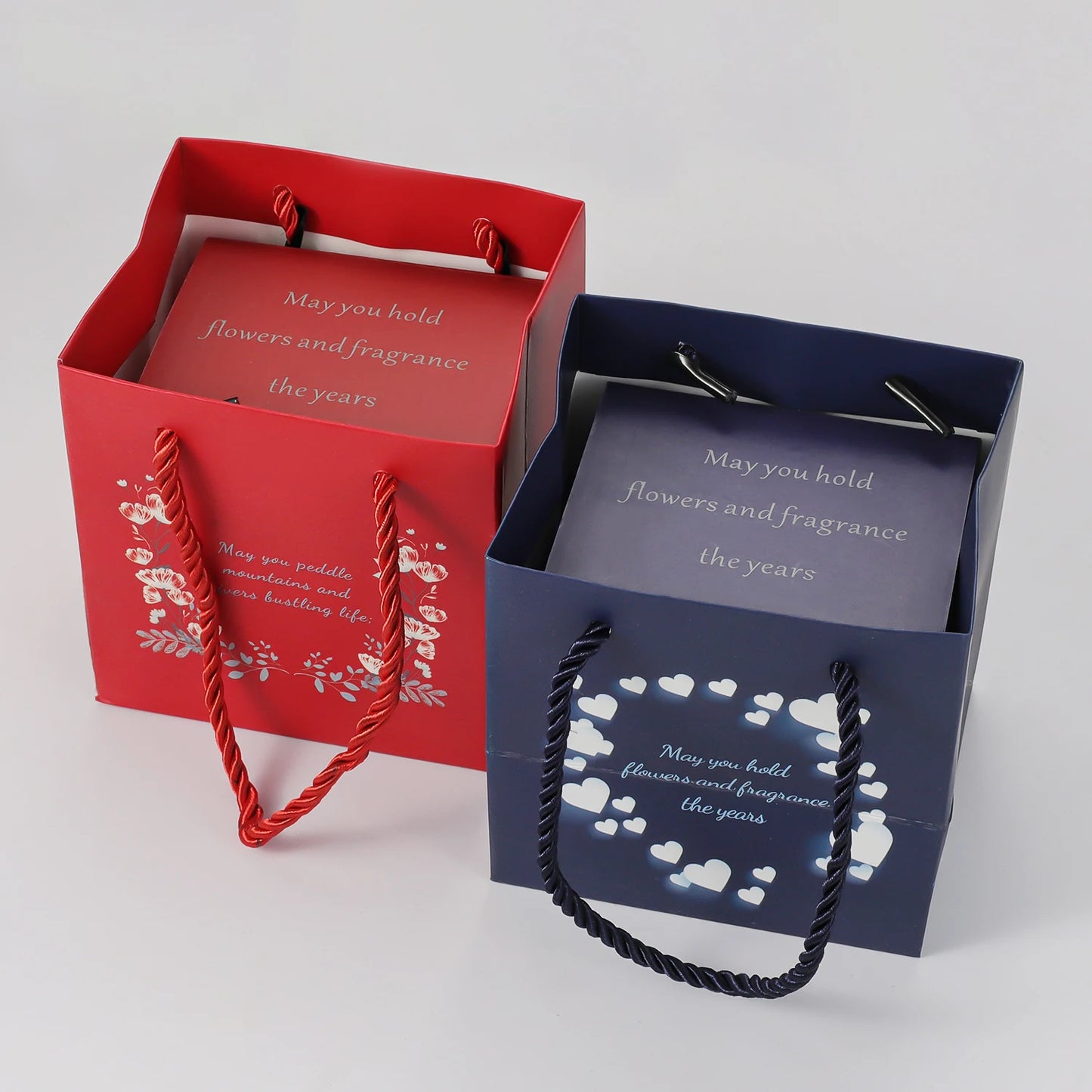 Eternal Rose Box with Custom Heart Name Necklace