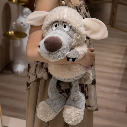 Wolf in Sheep's Clothing Plush - 35cm PP Cotton Sleep Pillow