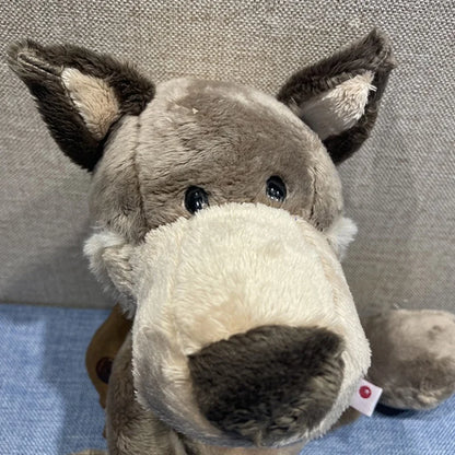 Wolf Plush Doll - Cute Woody Backpack Sleeping Toy