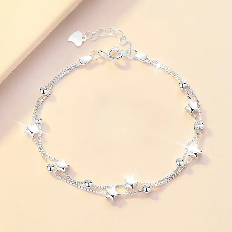 925 Sterling Silver 4mm Twisted Rope Bracelet - Unisex