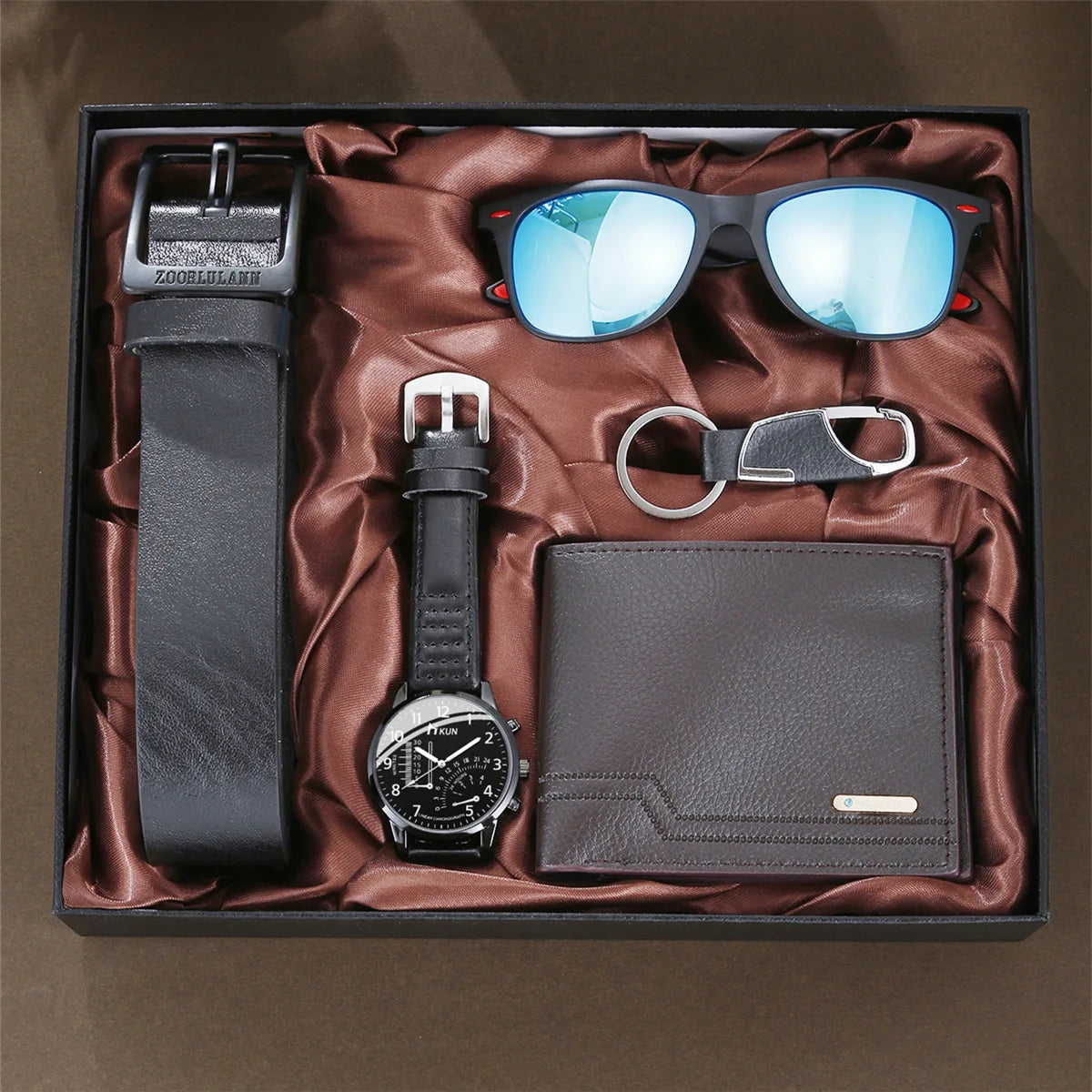 Men’s Watch Gift Set with Accessories and Gift Box