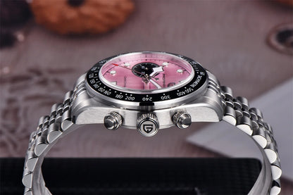PAGANI DESIGN PD-1813 Chronograph Watch - Sapphire, 100M Waterproof, Luxury Sport