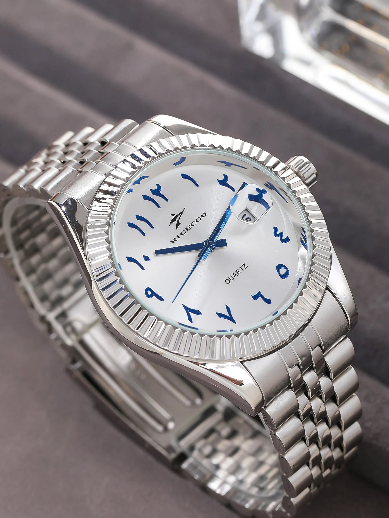 Men's Stainless Steel Watch - Luxury Quartz