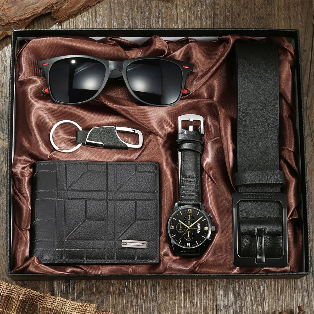 Men’s Watch Gift Set with Accessories and Gift Box