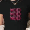 Gothic Wicked Women's Y2K T-Shirt - Slim Fit