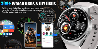 Smart Watch 6 Pro - 1.46" AMOLED NFC Heart Rate IP68 Bluetooth Call