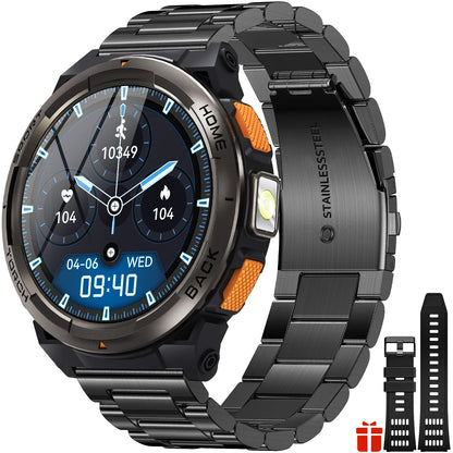 EIGIIS KE5 Smart Watch – 1.45" TFT, 3ATM, 530mAh, Compass & Altimeter