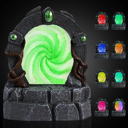 DND Glowing Portal Miniature - Color-Changing LED Terrain