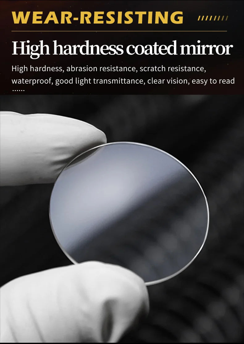 OLEVS 9947 Men's Watch - Luxury, Waterproof, Gold Skeleton, 24 Hour Day Night, Quartz