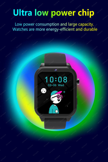 Kids Smart Watch - 1.83" Display 18 Games Sleep Monitor Camera