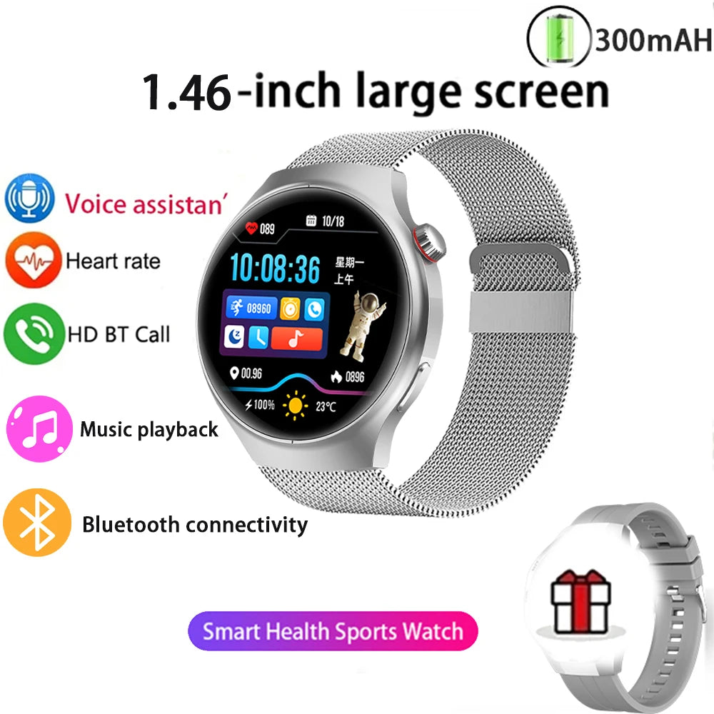 Smart Watch 6 Pro - 1.46" AMOLED NFC Heart Rate IP68 Bluetooth Call