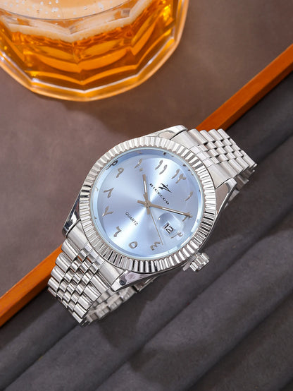 Men's Stainless Steel Watch - Luxury Quartz
