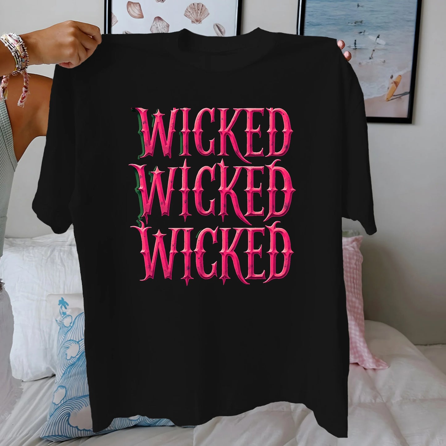 Gothic Wicked Women's T-Shirt - 100% Cotton
