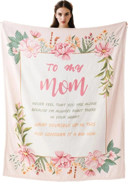 Printed Flannel Throw Blanket – 100% Polyester, Anti-Pill, Multi-Color