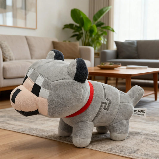Wolf Plush Toy - 23cm Short Plush PP Cotton Stuffed Animal