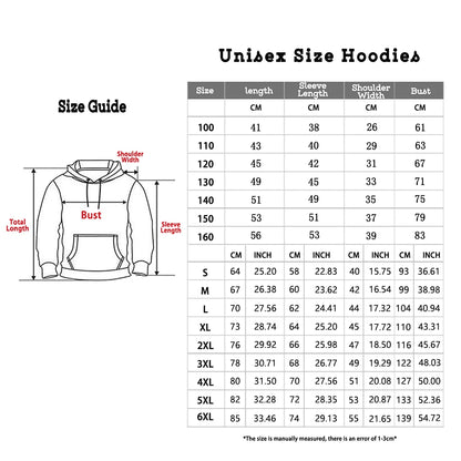 Wolf 3D Print Hoodie - Oversized Zipper Sweatshirt Streetwear