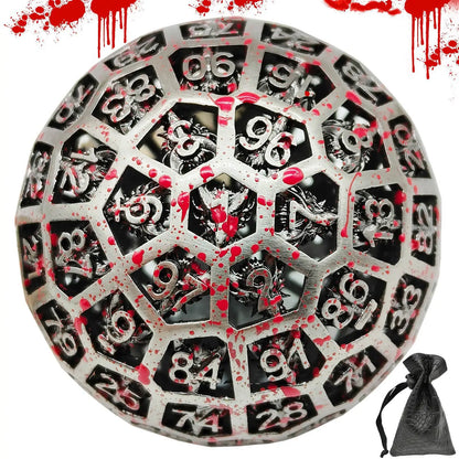 Metal D100 Dice Holder & Tray – Cthulhu DnD Design